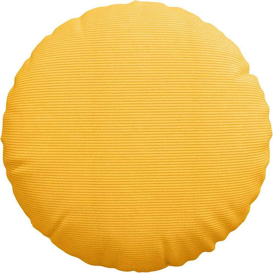 vidaXL Velvet Sofa Cushion Soft Yellow 60x60cm