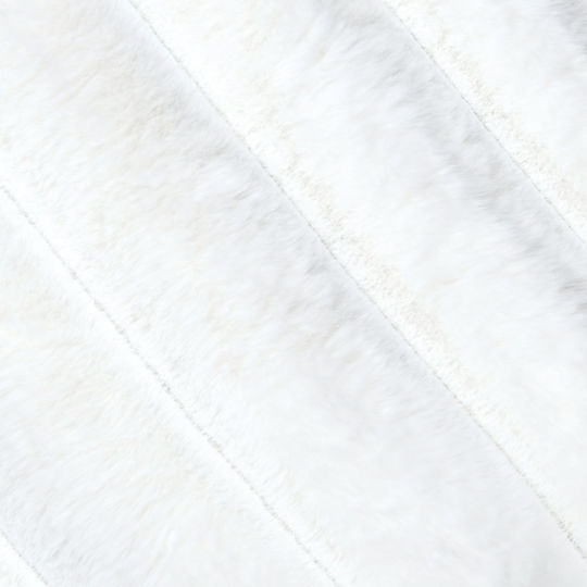Selsey Възглавница за Диван от Furry Бяла 45x45см