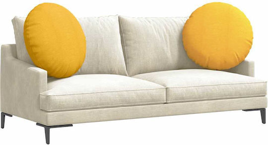 vidaXL Velvet Sofa Cushion Soft Yellow 60x60cm