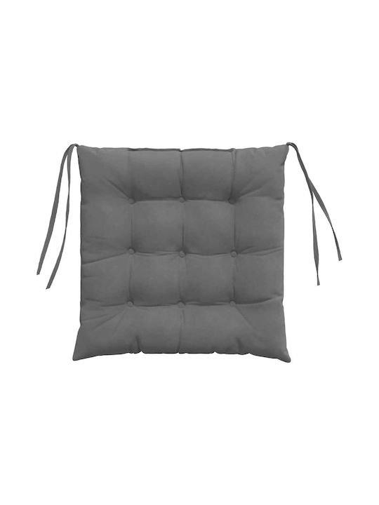 vidaXL Sofa-Kissen Dunkelgrau 40x40cm
