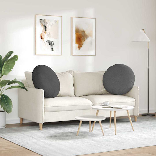 vidaXL Velvet Sofa Cushion Dark Gray 60x60cm