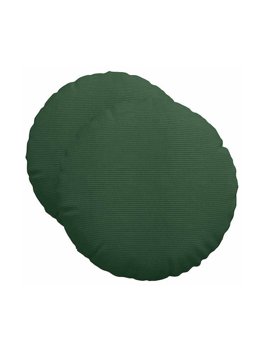vidaXL Sofa-Kissen Aus Samt Dunkelgrün 50x50cm