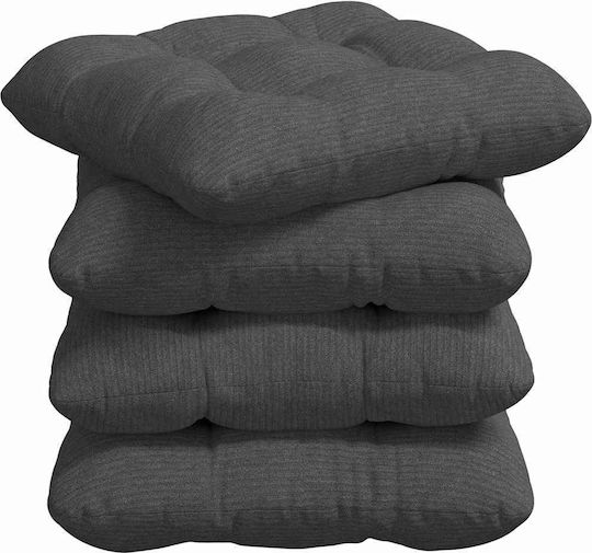 vidaXL Perna De Canapea Gri Închis 45x45cm