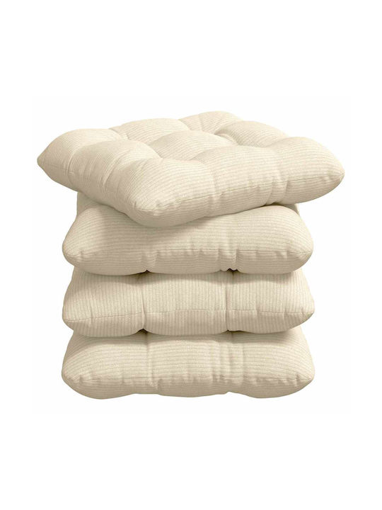 vidaXL Sofa Cushion Beige 40x40cm