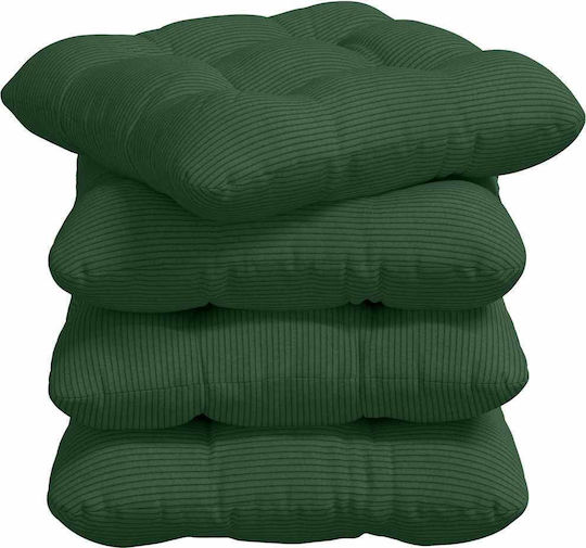 vidaXL Perna De Canapea Verde 40x40cm