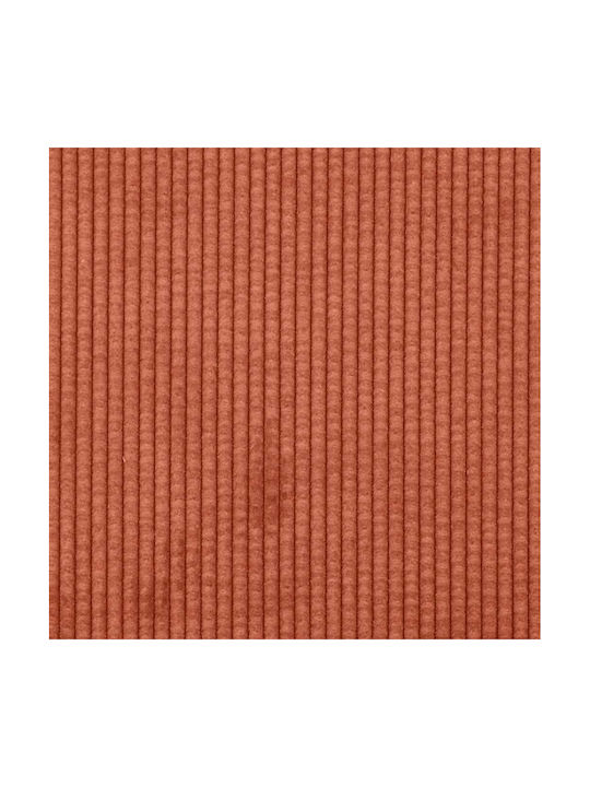 vidaXL Възглавница за диван от Велур Red Orange 2бр 30x30см.