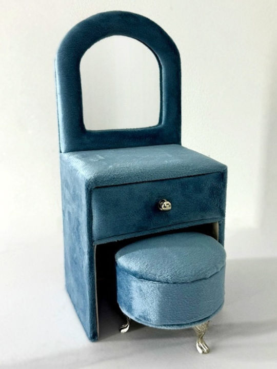 Velve Σταντ Κοσμημάτων Μπλε 24x11cm Velve Σταντ Κοσμημάτων Μπλε 24x11cm