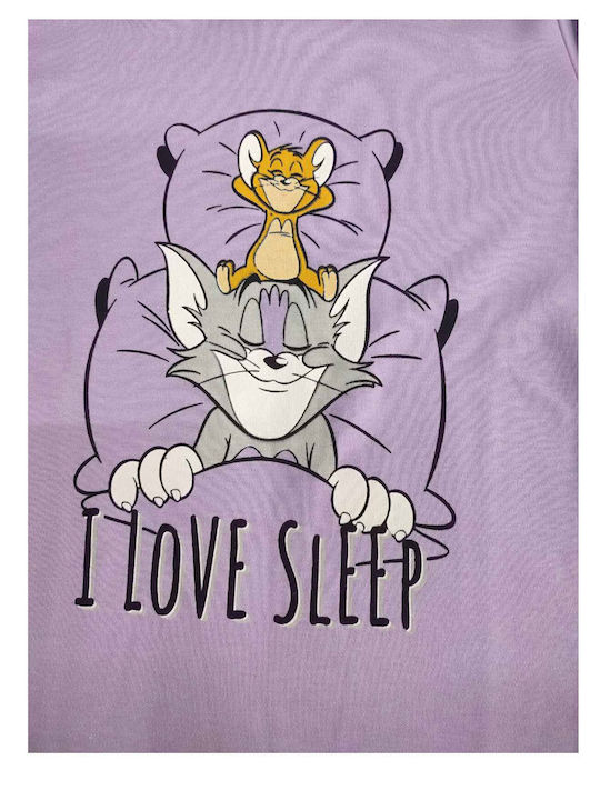 Natura Kids' Pajamas Lilac, Navy