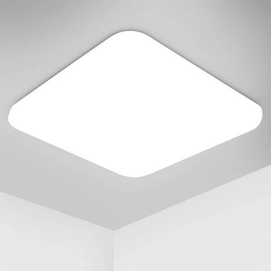 Elmark Square LED Panel 12W with Natural White Light 4000K