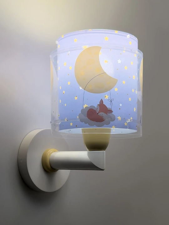 Ango Led Plastic Kids Wall Light Moon