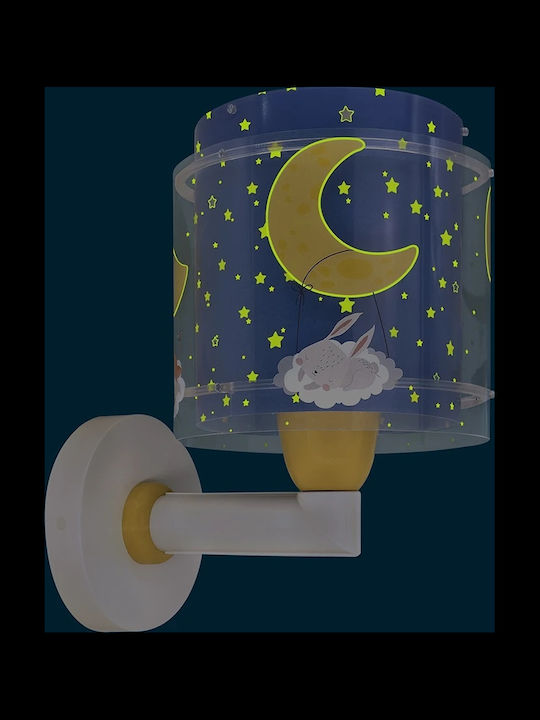 Ango Led Plastic Kids Wall Light Moon
