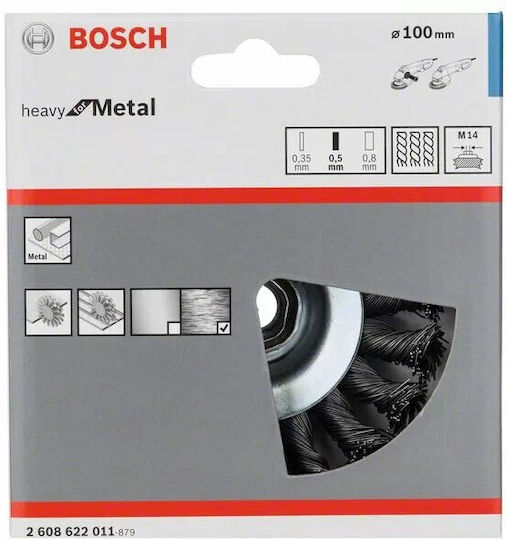 Bosch 2608622011 Συρματόβουρτσα Εργαλείου 100mm