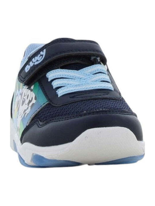 Bluey Kids Sneakers Anatomic with Scratch & Lights Blue