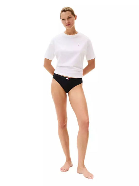 Βαμβακερά Γυναικεία String 3Pack Μαυρο