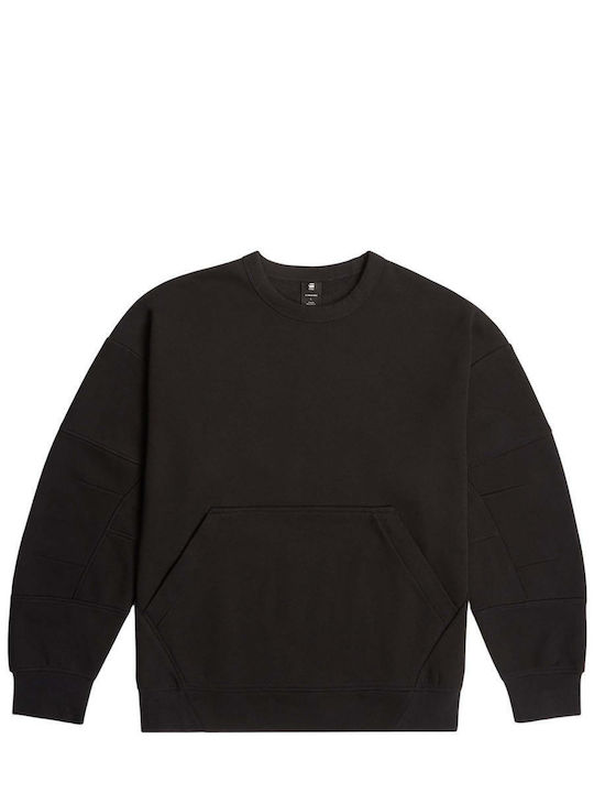 Constructed Sweatshirt Black