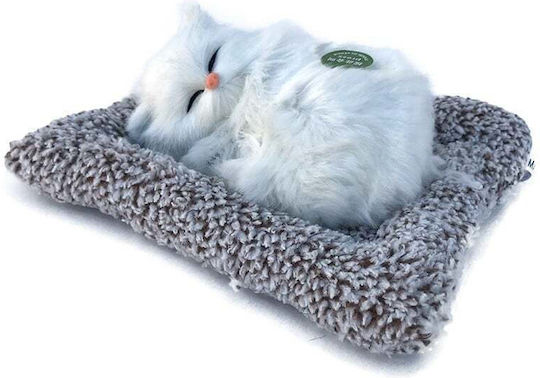 Velve Decorativă Pisica din textil 18x15cm 1buc