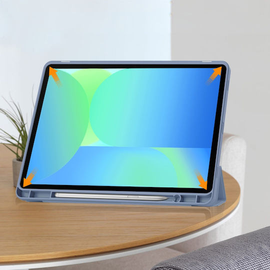 Samsung Galaxy Tab S10 FE+ Plus Smartcase Mit Stift Blau
