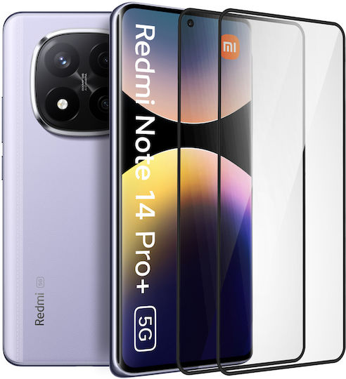 Erbord 3D Закалено стъкло (Redmi Note 14 4GRealme 14 Pro+)