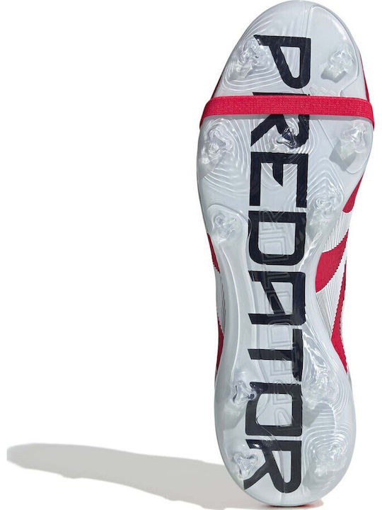 adidas Predator Pro FG Ποδοσφαιρικά Παπούτσια με Τάπες Κόκκινα adidas Predator Pro FG Ποδοσφαιρικά Παπούτσια με Τάπες Κόκκινα