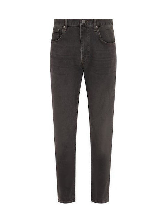 Ανδρικό Παντελόνι Τζιν Washed Black