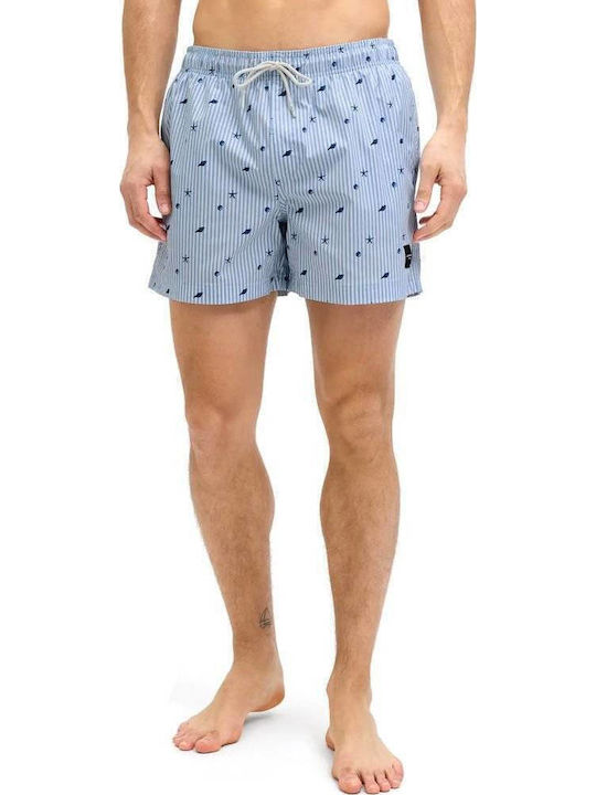 Ανδρικό Μαγιό Σορτς CASHMERE BLUE με Ρίγες