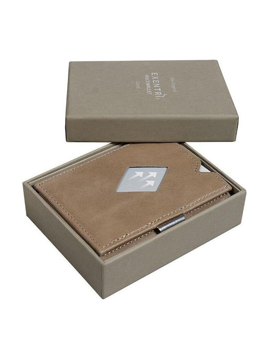 Leather Men's Wallet Classic with RFID Brown