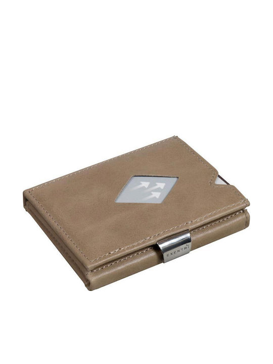Leather Men's Wallet Classic with RFID Brown