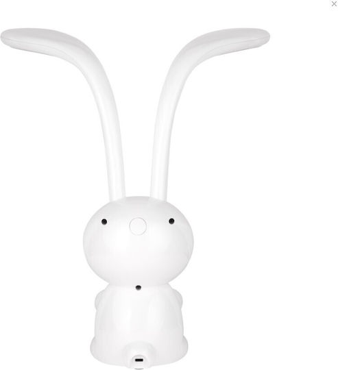 Rebel LED Kinder Schreibtischlampe Weiß