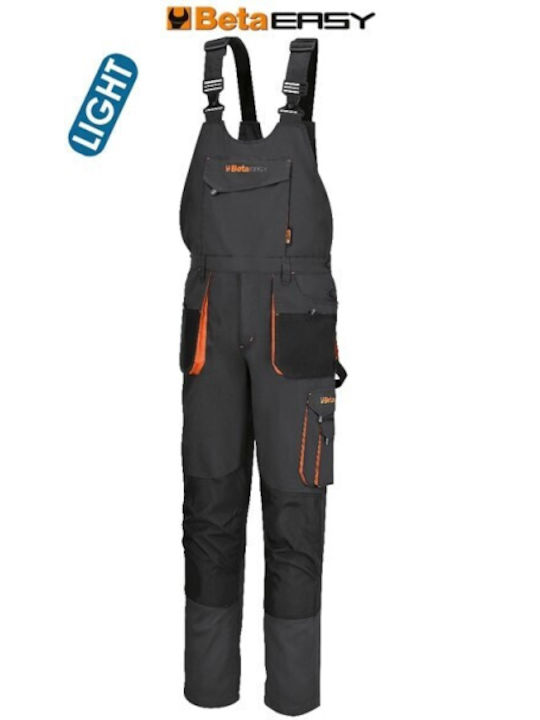 Beta Work Coveralls Dungarees Gray