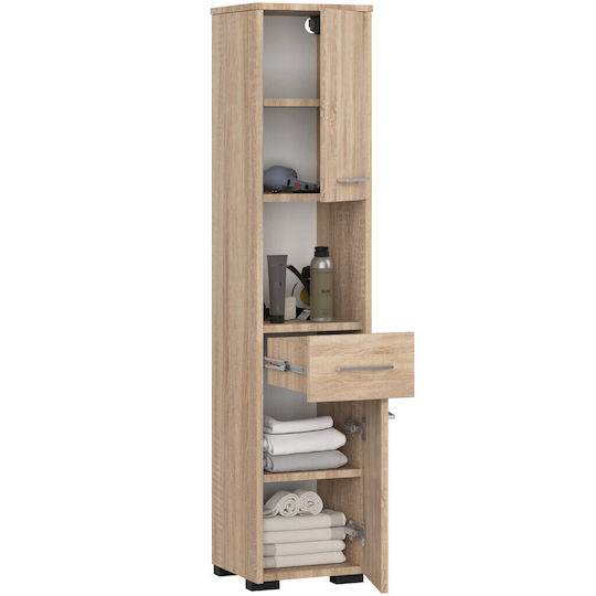 Akord Furniture Factory Stâlp De Baie De Pardoseală M30xA30xÎ140cm Sonoma