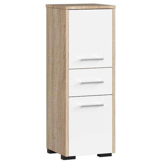 Akord Furniture Factory Coloană de Baie de Pardoseală M30xA30xÎ85cm Sonoma