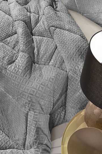 Guy Laroche Duvet Cover Semi-double 180x240cm Profile Grey