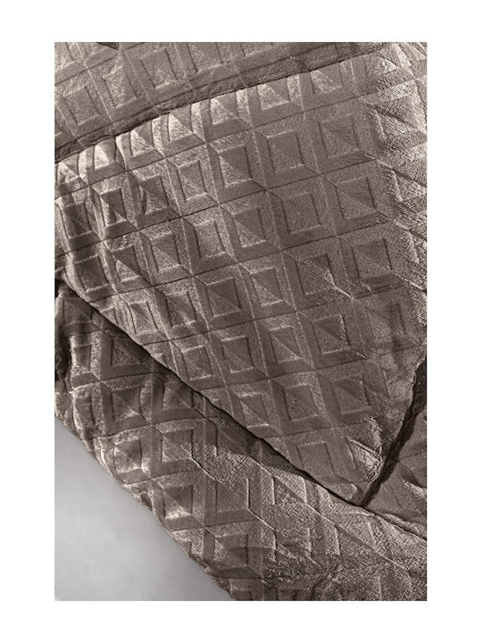 Guy Laroche Duvet Cover Queen 220x240cm Profile Cocoa 530 GSMGsm