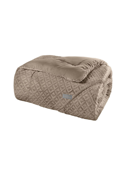 Guy Laroche Duvet Cover King Size 260x240cm Profile Camel 530 GSMGsm