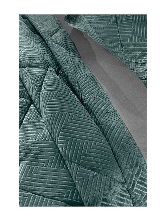 Guy Laroche Duvet Cover King Size 260x240cm York Petrol 530 GSMGsm