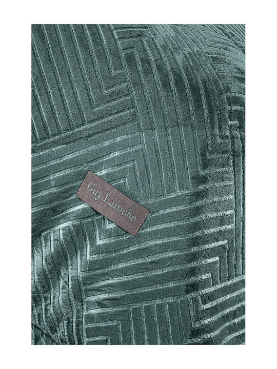 Guy Laroche Duvet Cover King Size 260x240cm York Petrol 530 GSMGsm