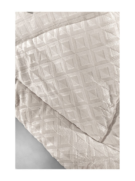 Guy Laroche Duvet Cover Single 160x240cm Profile Ivory 530 GSMGsm