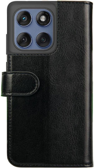 Rosso Element Pu Портмоне Изкуствена кожа Черен (Motorola Edge 60 Pro)