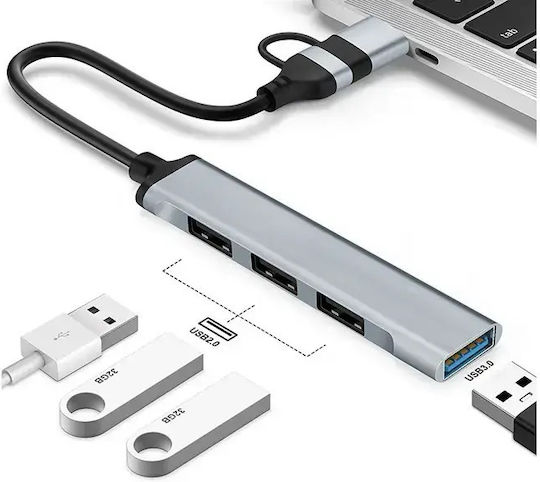 Tracer Hub 10 Porturi USB 3.0 cu Conectare USB-A / USB-C