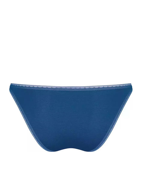 Go H Mini Βαμβακερά Women's Slip 2Pack Blue