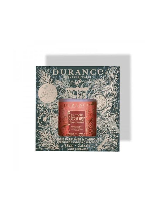 Durance Candle Orange Cinnamon-noel 2024 Carousel Aromatic Candle Orange Cinnamon 75 Gr