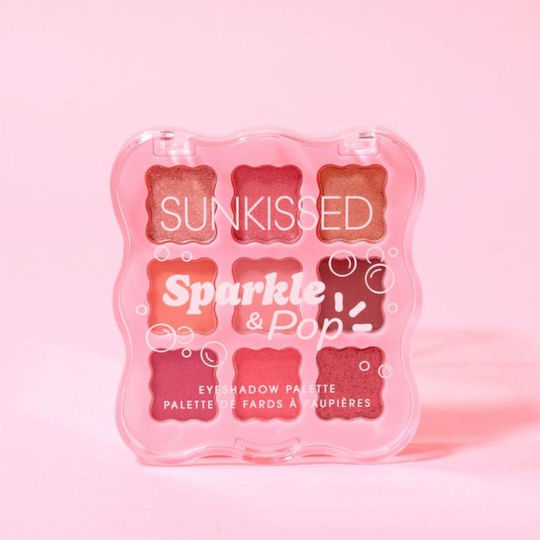 Sunkissed Paletă cu Farduri de Pleoape Matifiant Formă Solidă 6.3gr