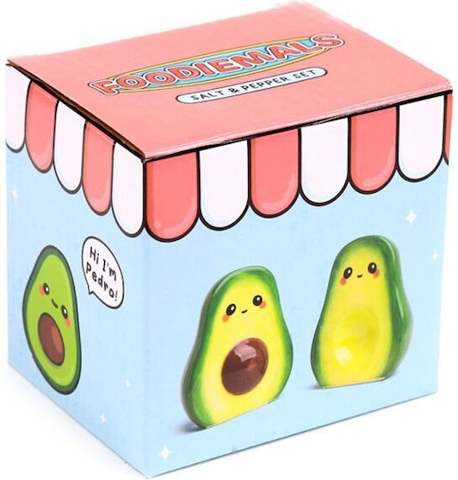 Puckator Salt and Pepper Set Ceramic 2pcs Puckator Salt and Pepper Set Ceramic 2pcs