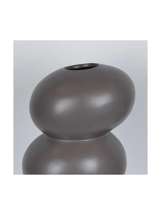 Decorative Vase Gray 20.5x17.1x65.3cm
