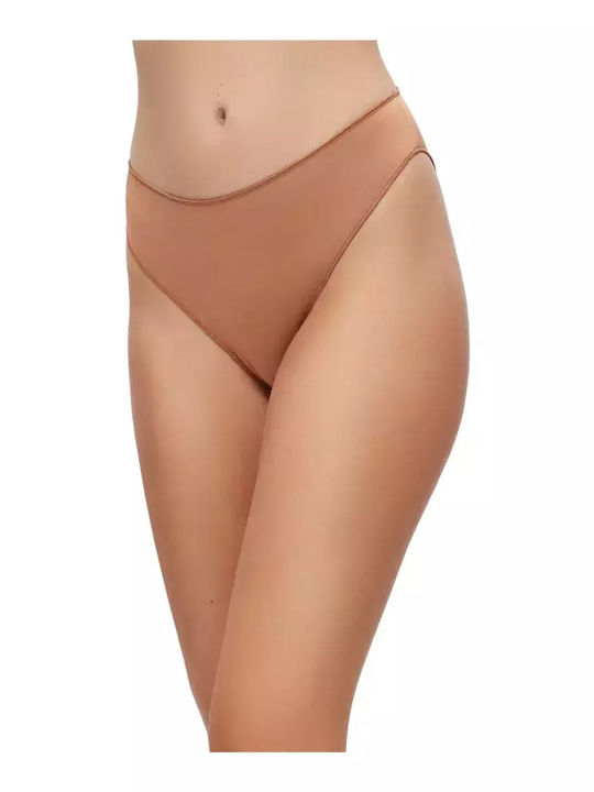 Fimelle Panties Tai Modal Women's Slip 2Pack Brown