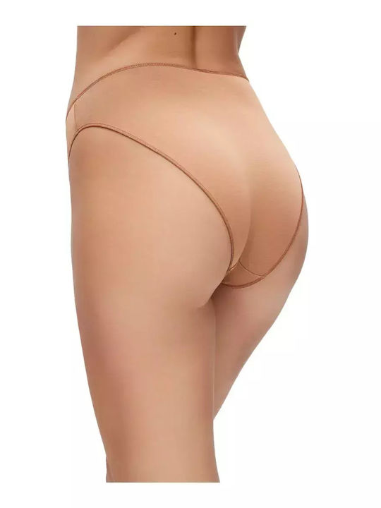 Fimelle Panties Tai Modal Women's Slip 2Pack Brown