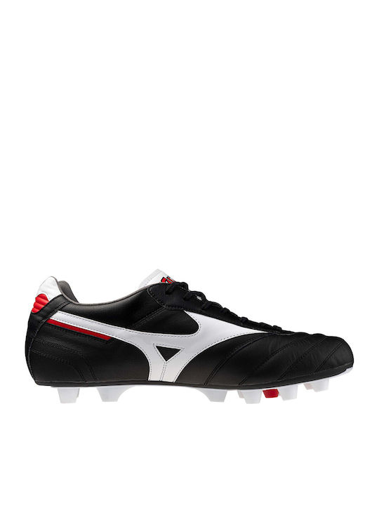 Mizuno Morelia Ii Elite FG Fußballschuhe mit Stollen Schwarze
