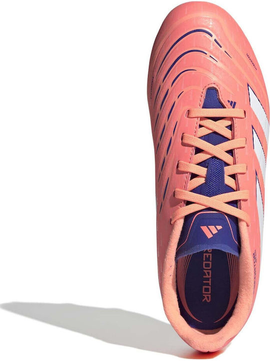 adidas Predator League Fußballschuhe mit Stollen Orange