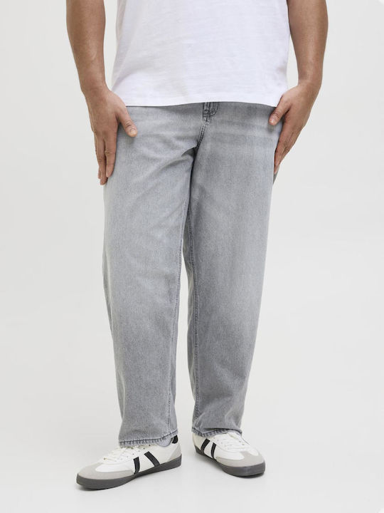 Ανδρικό Παντελόνι Τζιν με Relaxed Εφαρμογή Grey