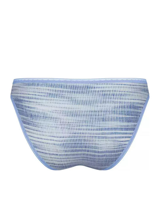 Go Tai Βαμβακερά Γυναικεία Slip 2Pack Μπλε